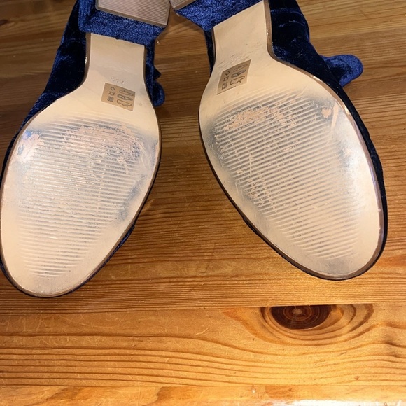 Madewell The Jillian Boot in Velvet blue size 7.5 - Picture 9 of 12